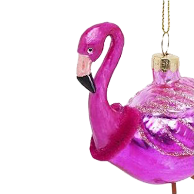 Festive Ornament | Flamingo