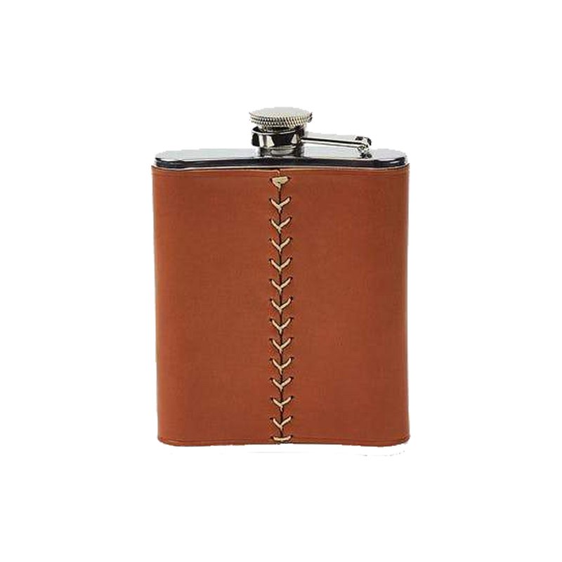 Leather Wrapped Flask