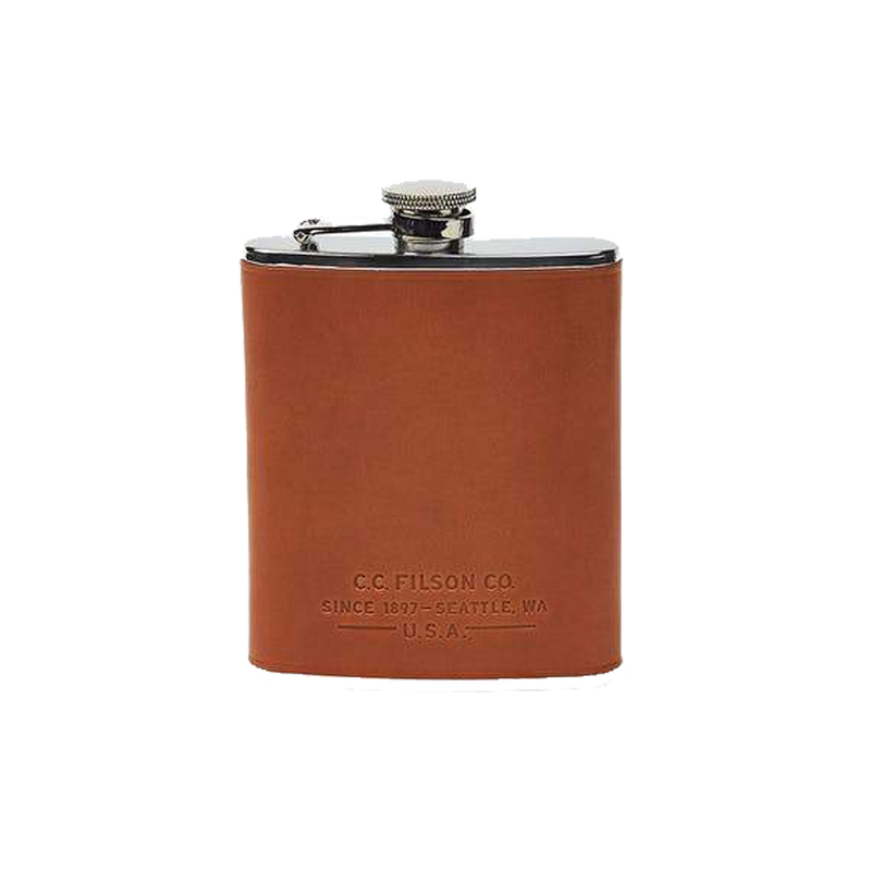 Leather Wrapped Flask