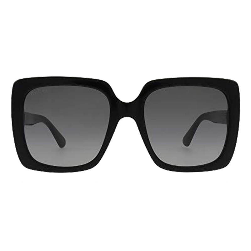 GG0418S 001 54 Black Square Glasses