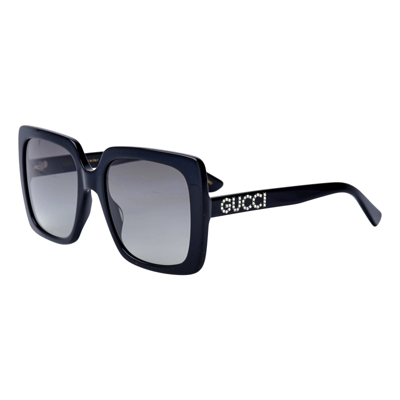 GG0418S 001 54 Black Square Glasses