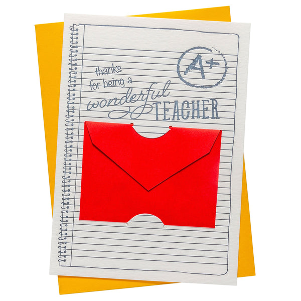 Gift Card Holder | Teacher