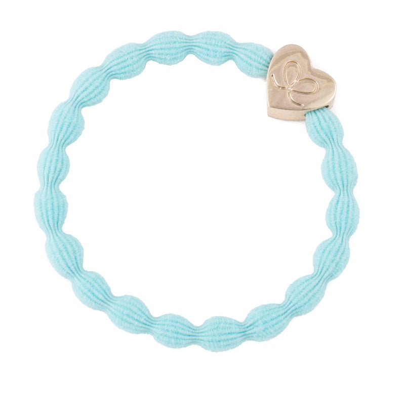 Gold Heart Hair Tie