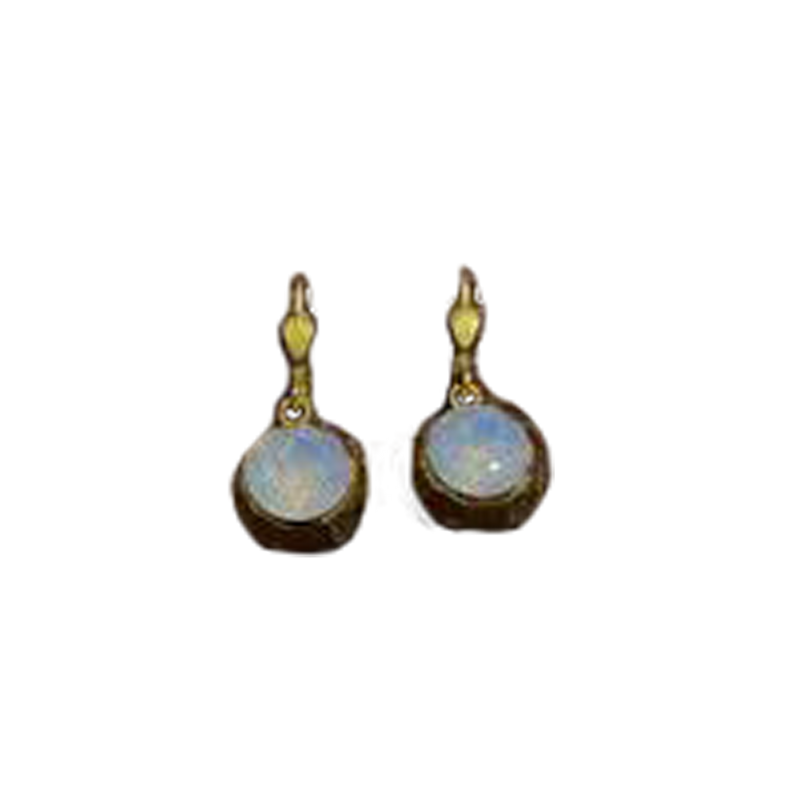 Gold Ball Earrings