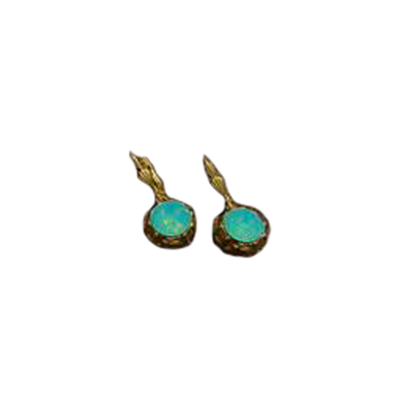 Gold Ball Earrings