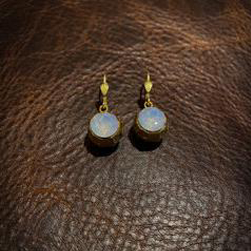 Gold Ball Earrings