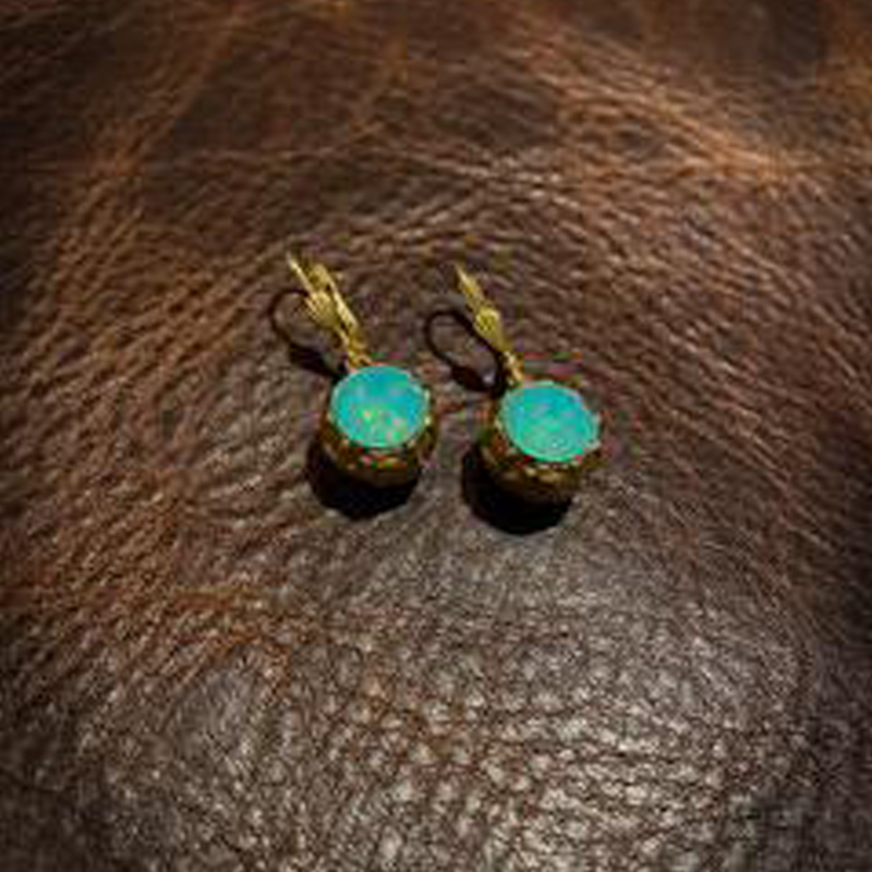 Gold Ball Earrings