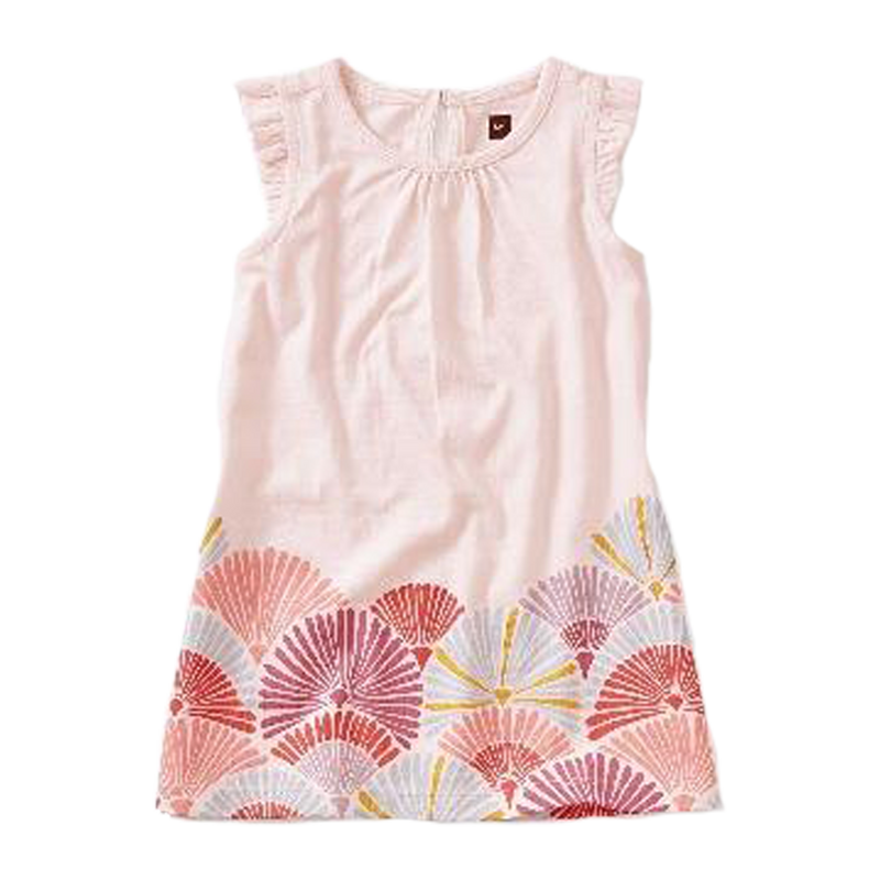 Border Graphic Baby-Dress