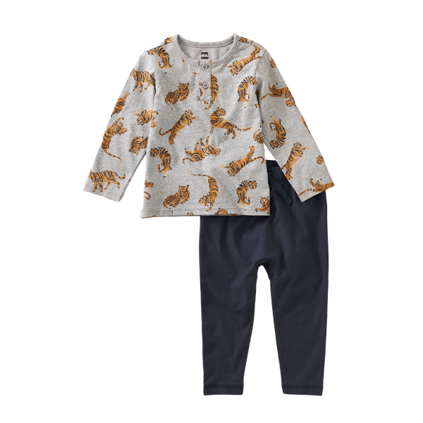 Henley Baby Set