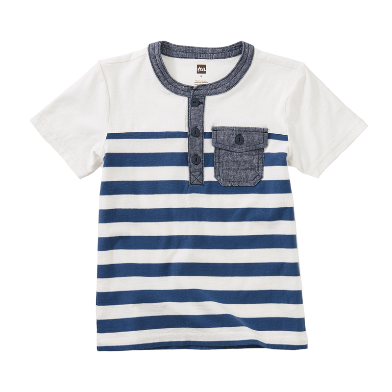 Henley Pocket Tee