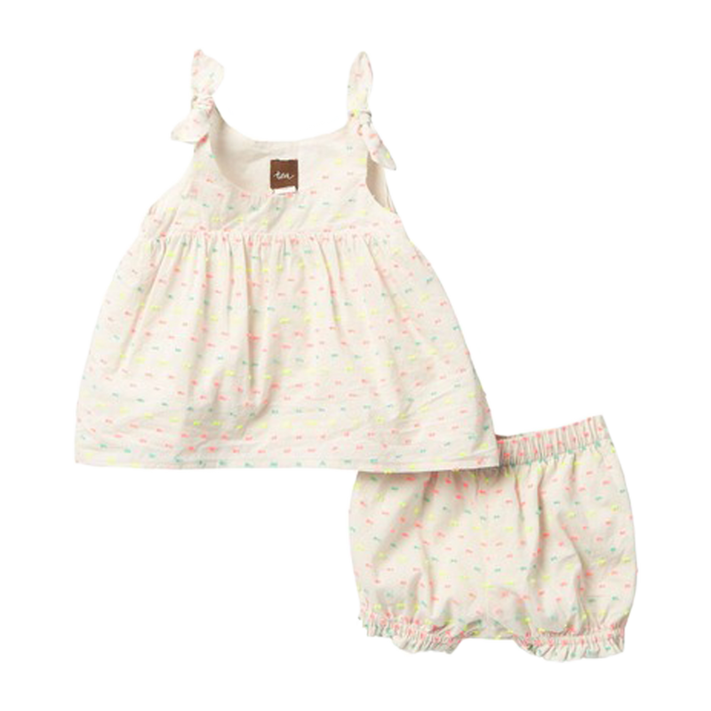 Hi-Lo Tie Shldr Baby Set
