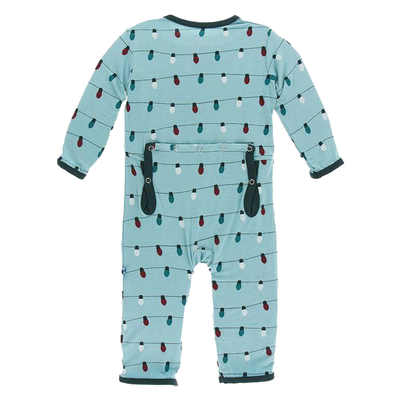Holiday Lights Coverall with Zipper