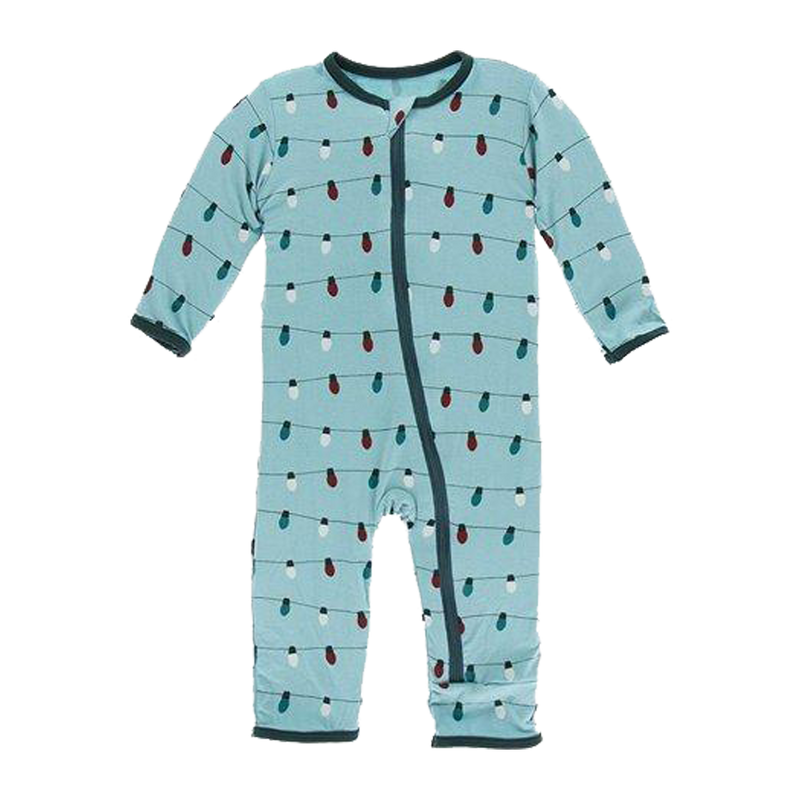 Holiday Lights Coverall with Zipper