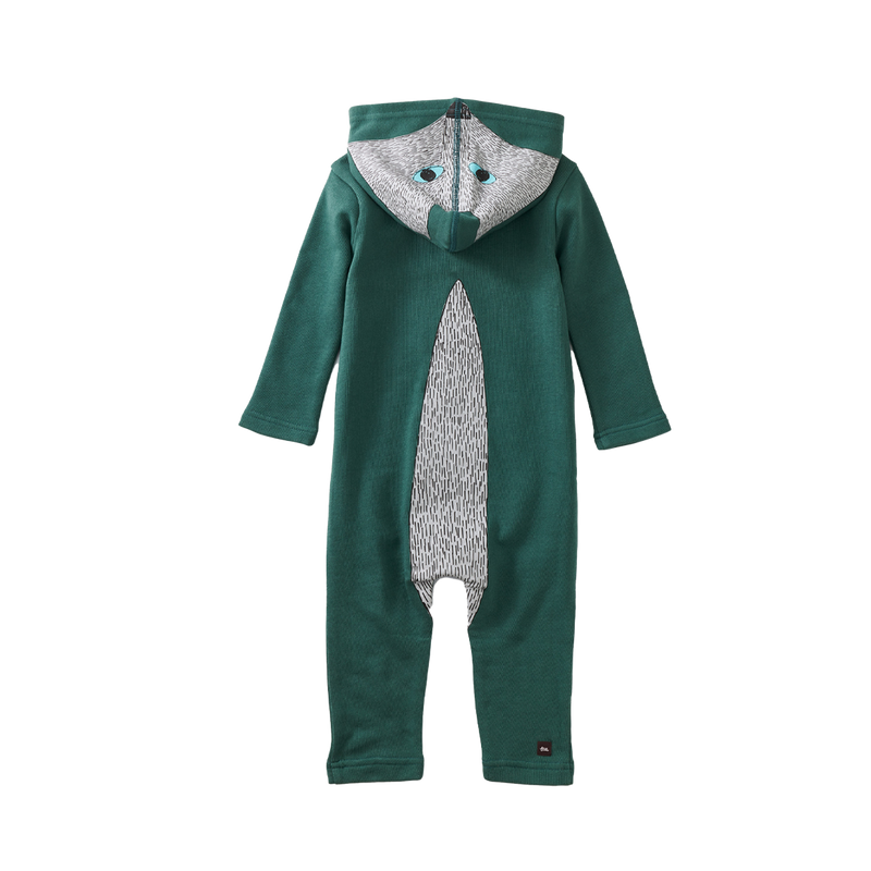 Howl Cute Hooded Baby Romper