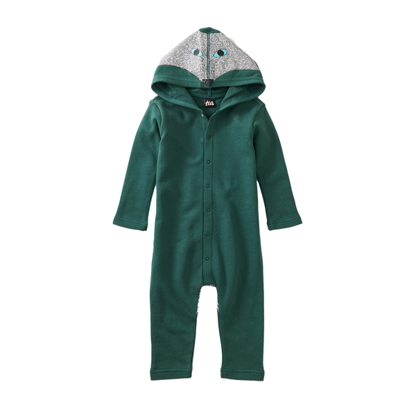 Howl Cute Hooded Baby Romper