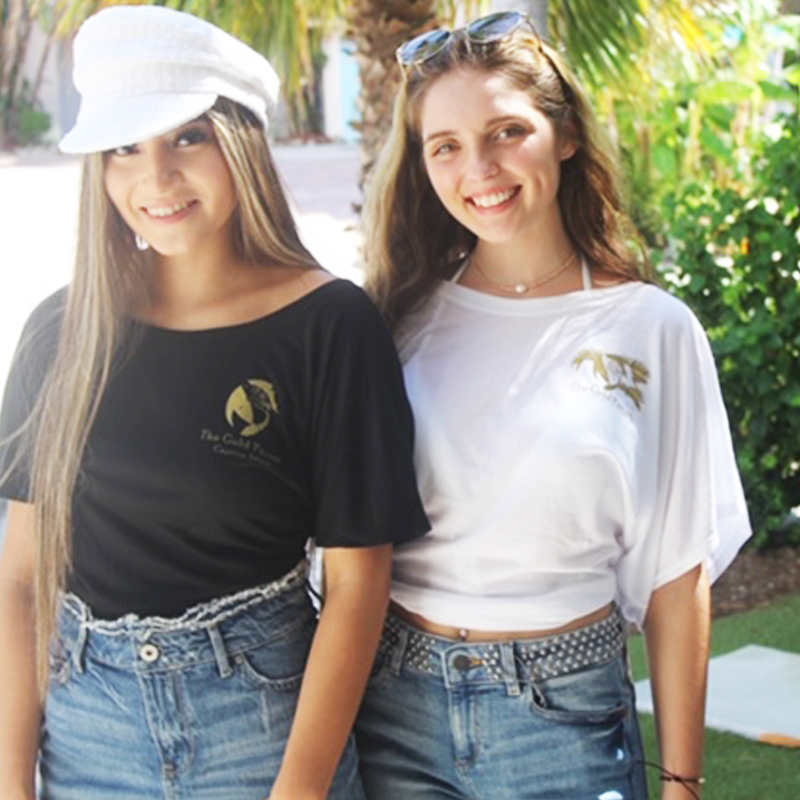 Gold Parrot Logo T-Shirt