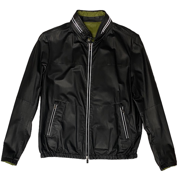 Leather Reversible Jacket