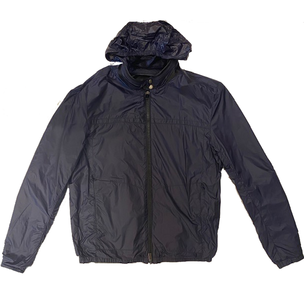 Black Reversible Leather Jacket