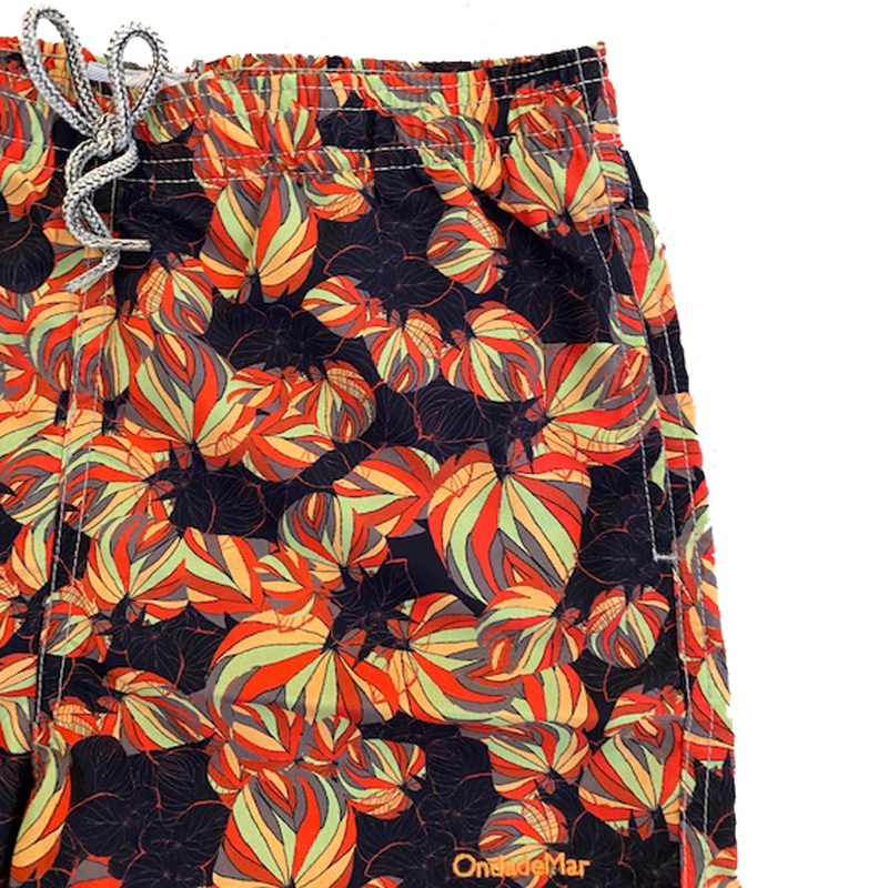 Red Leaf Swim Short