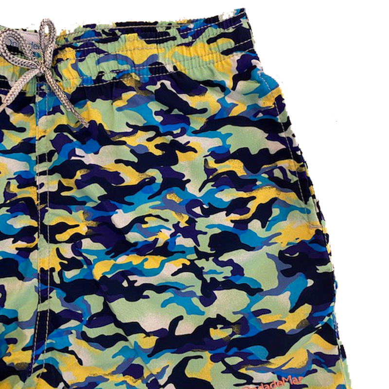 Blue Wave Swim Short