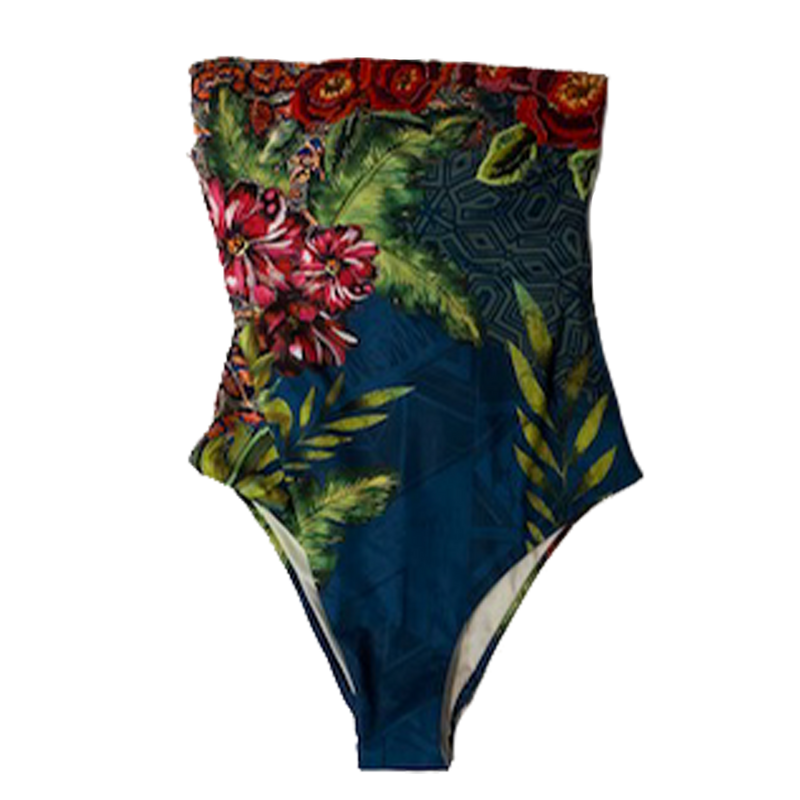 One-Piece with Embroidery