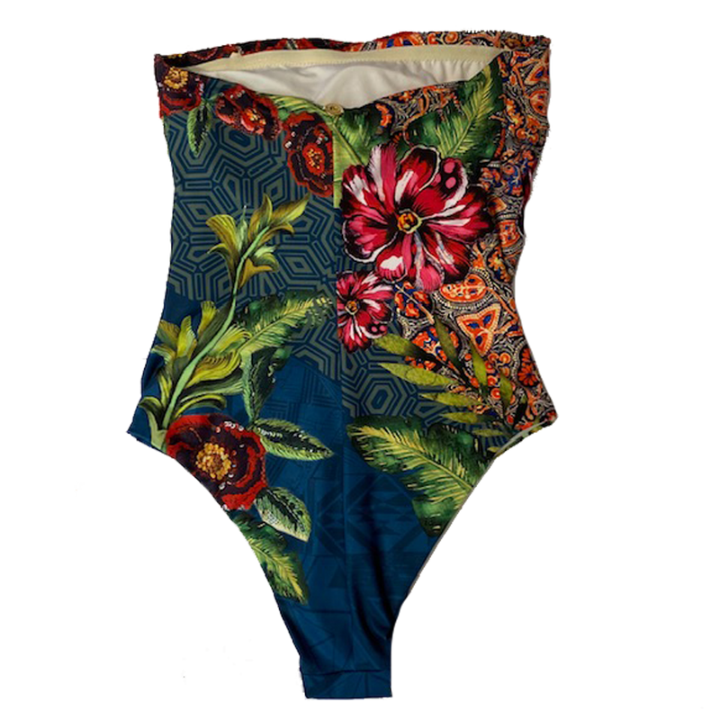 One-Piece with Embroidery