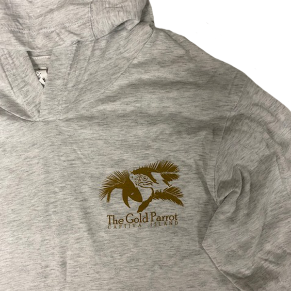 Gold Parrot Logo Hoodie