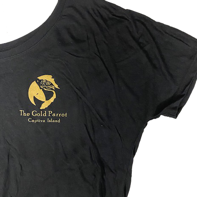 Gold Parrot Logo T-Shirt