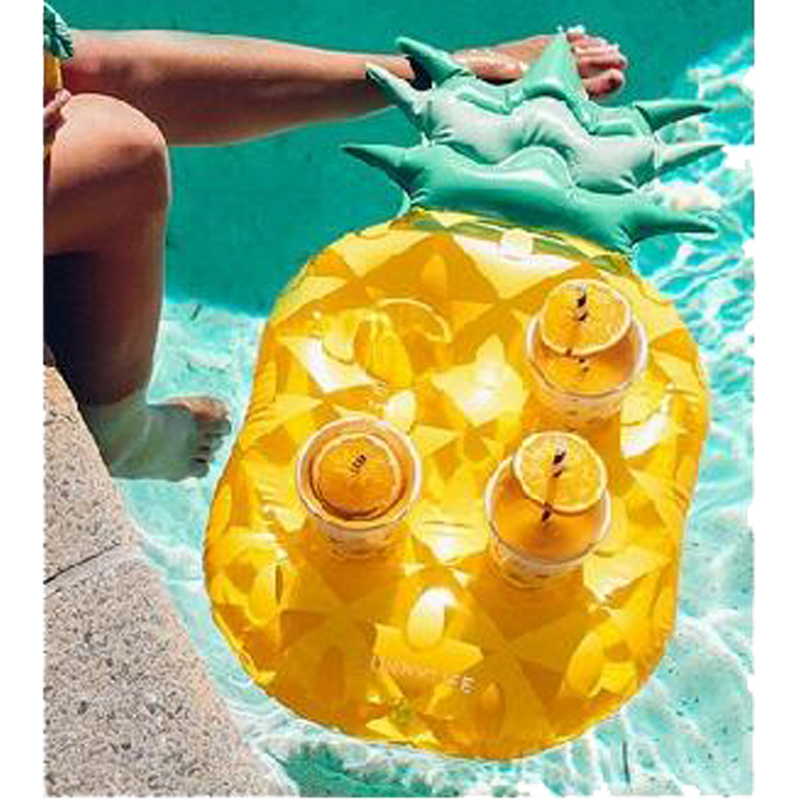 Inflatable Family Drink Holder | Pineapple