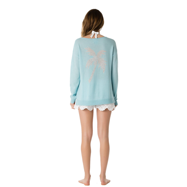 Cashmere Palm Sweater