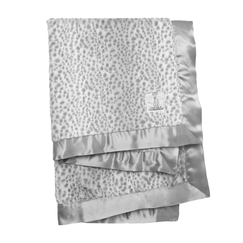 Luxe Snow Leopard Blanket