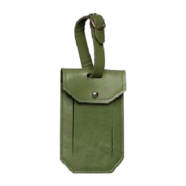 LUGGAGE TAG NOTTING HILL BOTTLE GREEN