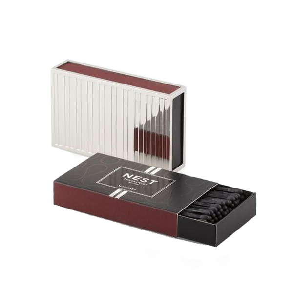 Silver Matchbox Holder Set