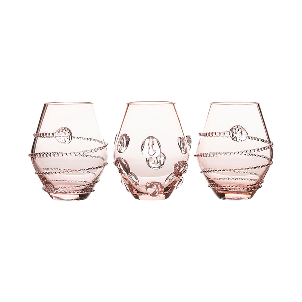 3-Piece Amalia & Florence Assorted Mini Glass Vases