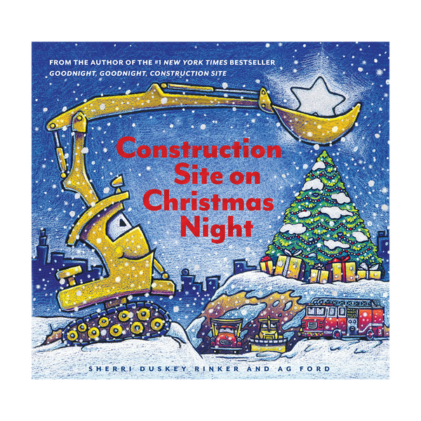 Construction Site on Christmas Night - Book