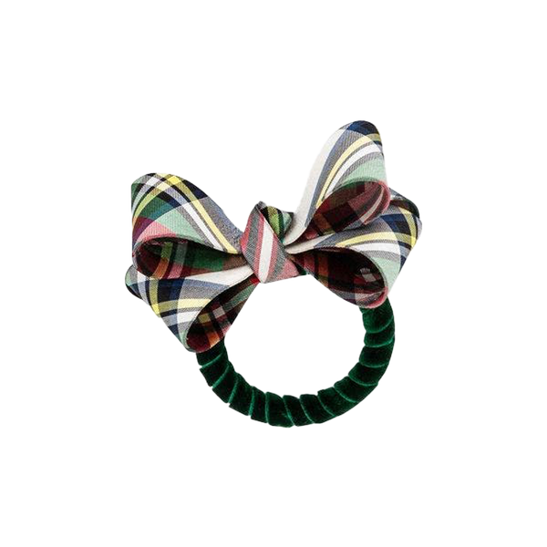 Napkin Ring Tuxedo Stewart Tartan 3"W