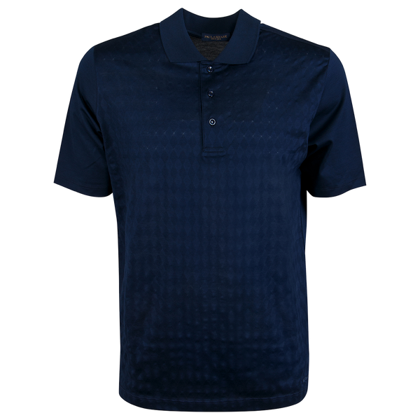 Knitted Polo Solid Navy