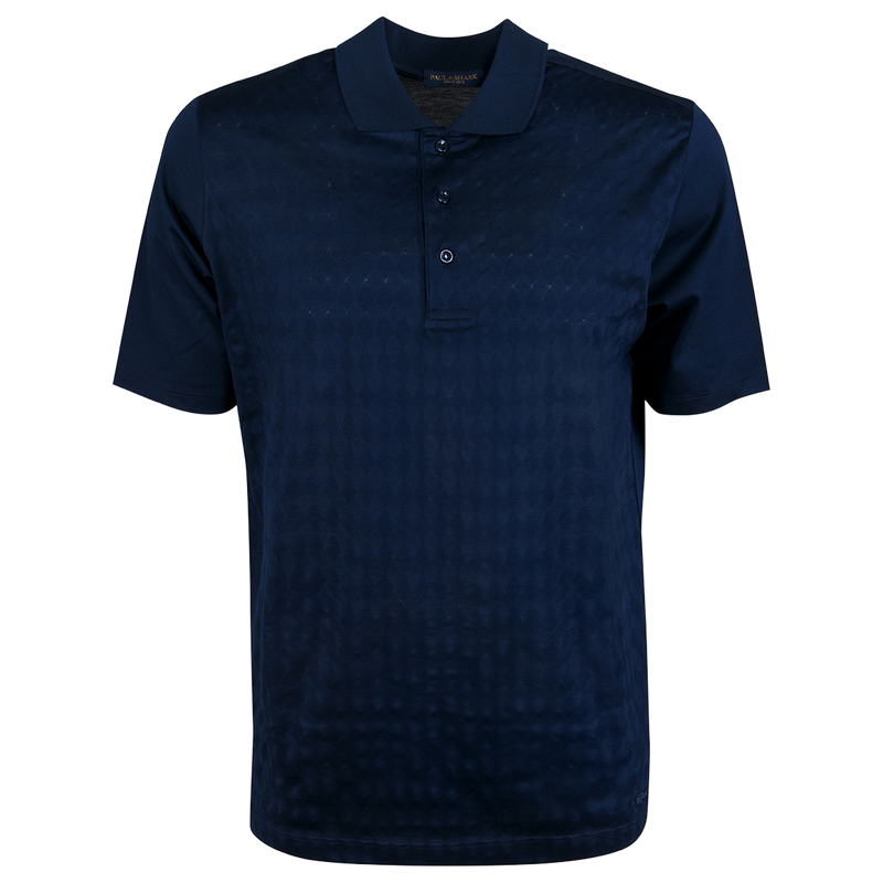 Knitted Polo Solid Navy