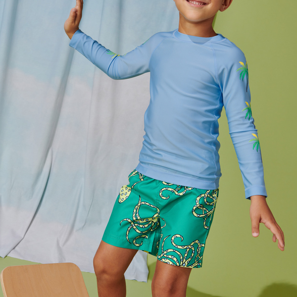 Mid-Length Swim Trunk