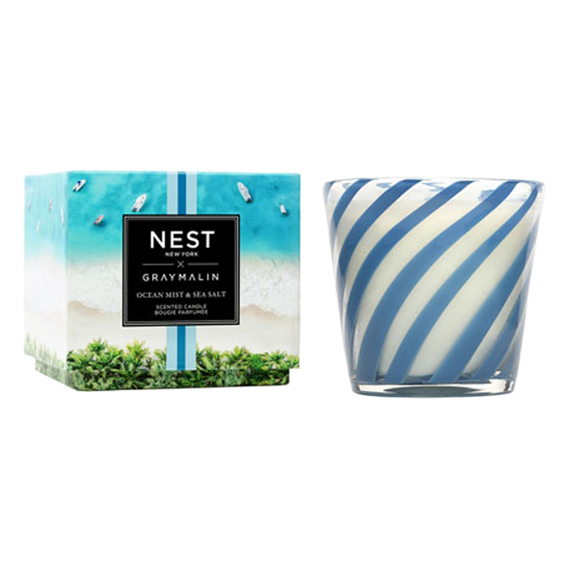 Ocean Mist & Sea Salt 3 Wick Candle x Gray Malin