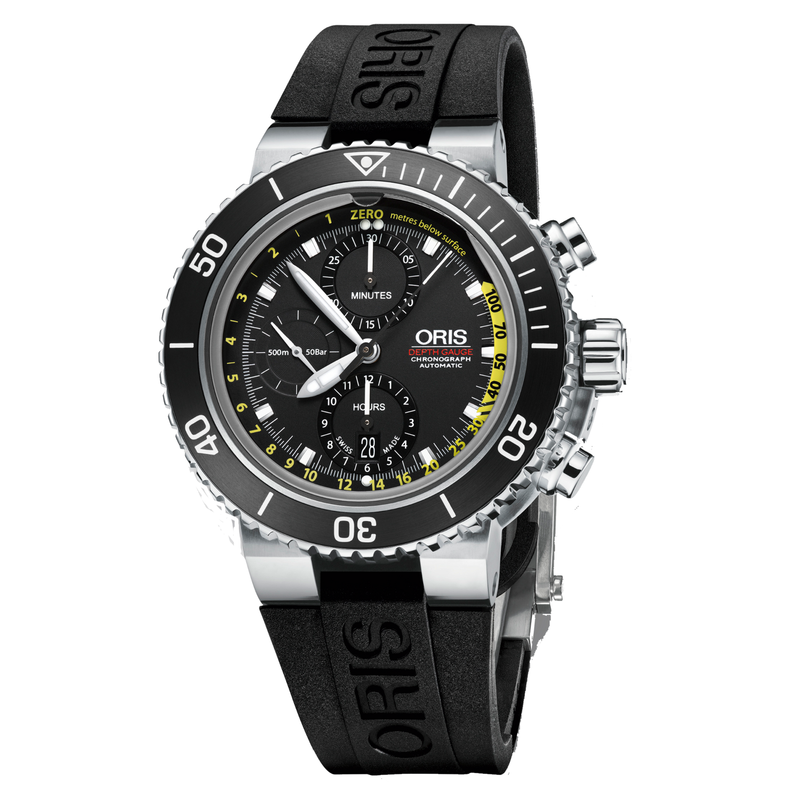 Oris Aquis Depth Gauge Chrono Set – The Gold Parrot