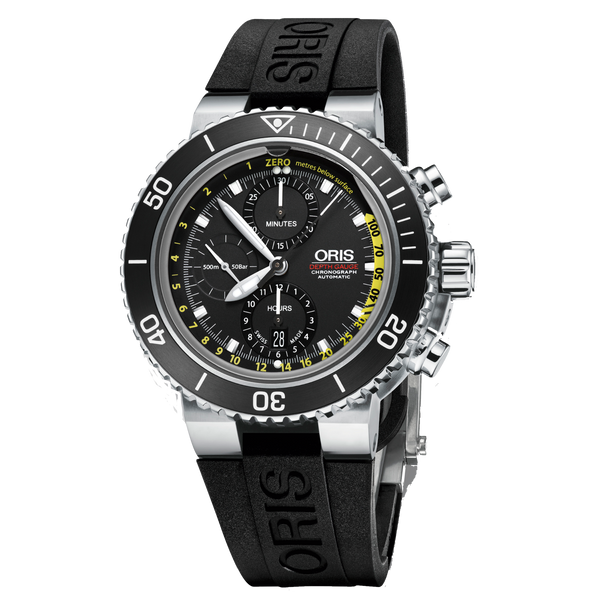 Oris Aquis Depth Gauge Chrono Set