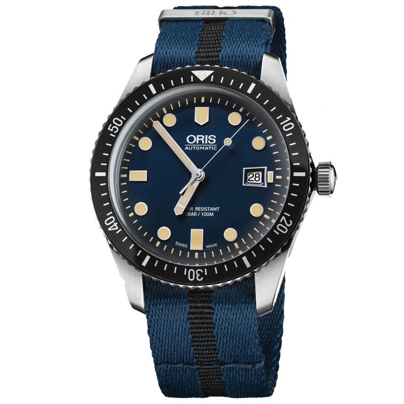 ORIS TEXTILE STRAP BLUE DIVER SIXTYFIVE