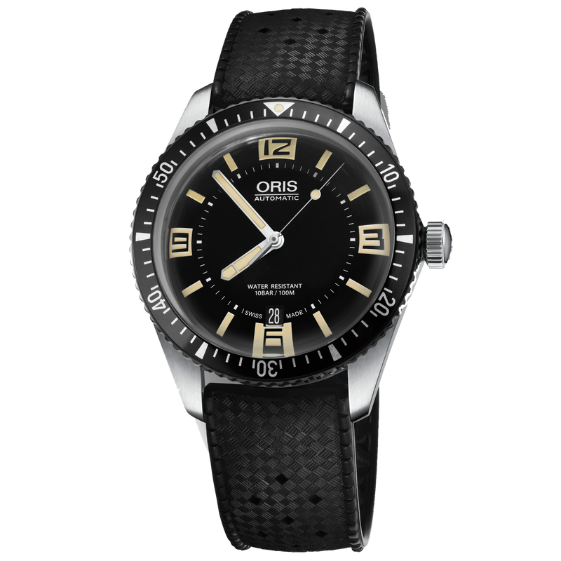 Oris Diver 65, Black Dial 40mm Black RS