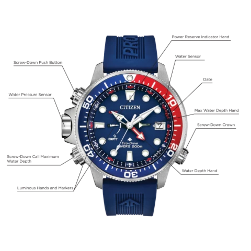 CITIZEN PROMASTER AQUALAND PEPSI