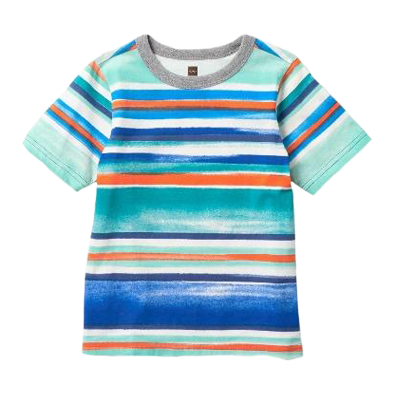 Painterly Stripe Tee