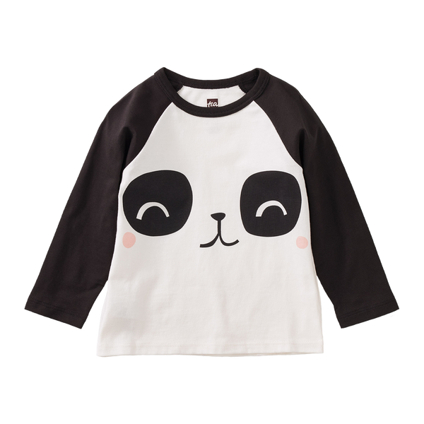 Panda Raglan Baby Tee