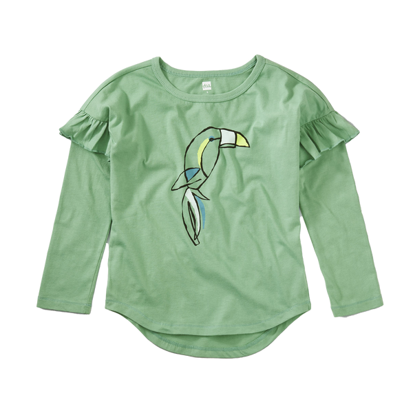 Beak Out Ruffle Tee
