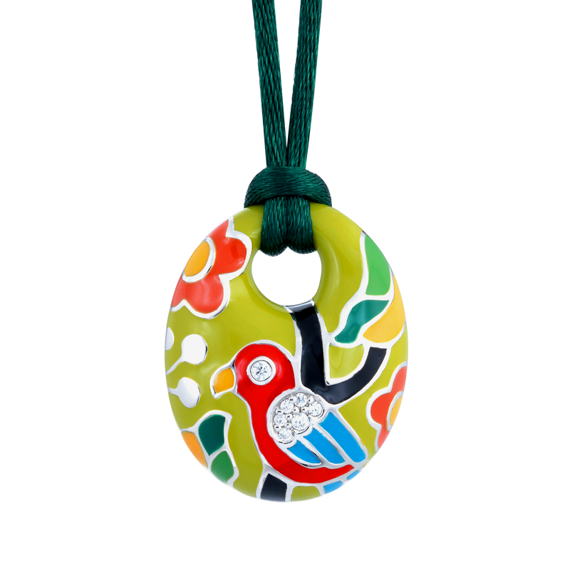 Perroquet Green Pendant