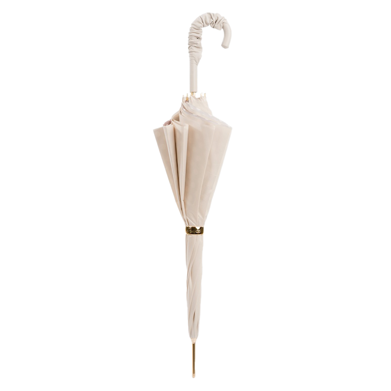 Ivory Polka Dot Umbrella